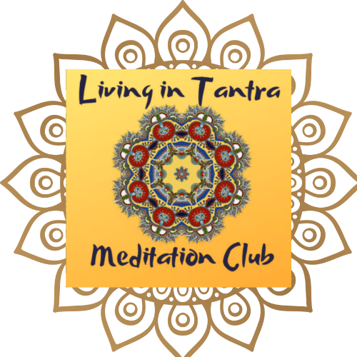 Living in Tantra Meditation Club gold logo